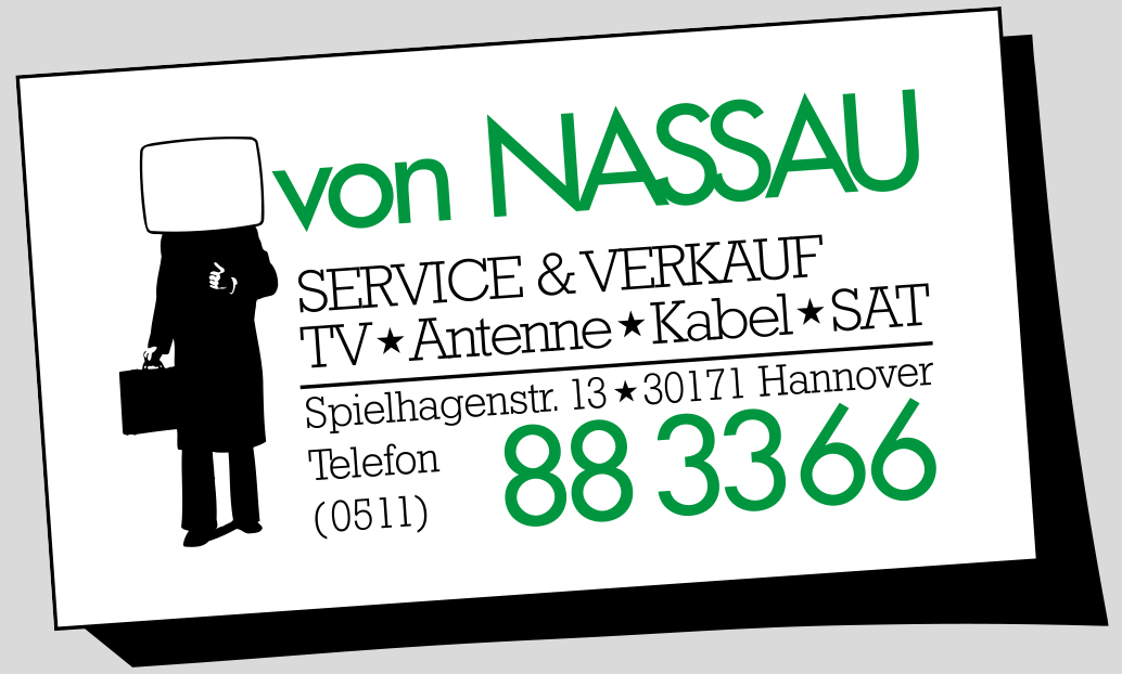 von Nassau Hannover - Service + Verkauf | TV, Antenne, Kabel, SAT